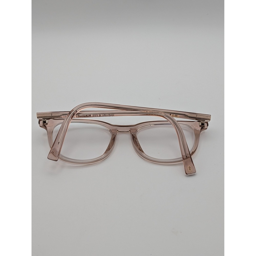 Warby Parker Durand M 668 Rose Water Pink Crystal Eyeglass Frames Only 48-18-142 - Picture 11 of 13